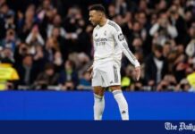 Mbappé iguala la marca de 59 goles de Ronaldo en la victoria del Real Madrid sobre el Sevilla