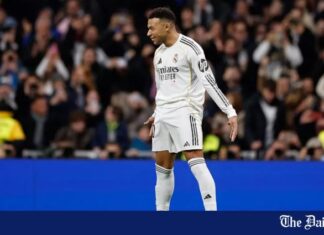 Mbappé iguala la marca de 59 goles de Ronaldo en la victoria del Real Madrid sobre el Sevilla