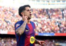 Fútbol: Raphinha logra un hat-trick y el Barça golea al Sevilla