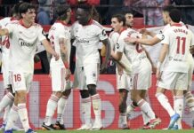 Super Eagles star Akor scores as Sevilla pip Atletico Madrid in La Liga clash